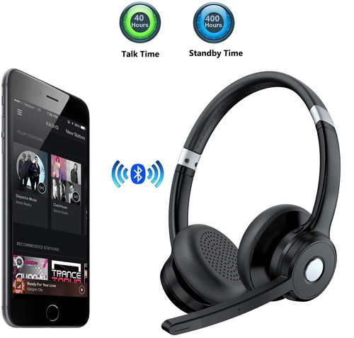 Cuffie bluetooth con microfono - con,